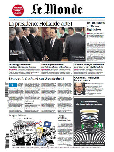Le Monde Quotidien - sans supplément