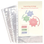 Punched pockets - A4 - Pack of 2