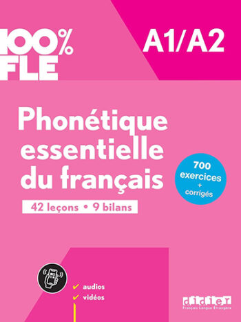 Phonétique essentielle du français A1-A2 - livre + corrigés + appli « on print »