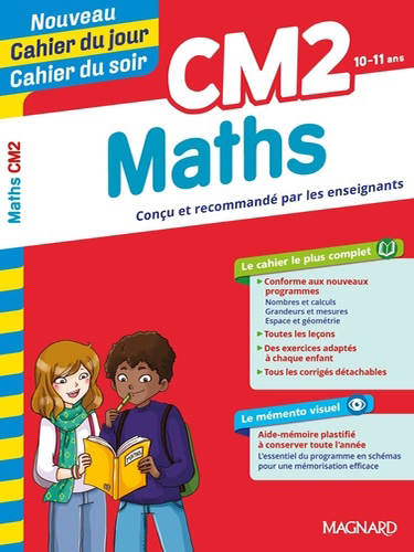 Cahier du jour/Cahier du soir Maths CM2