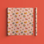 Lanterns – Gift wrapping paper – 3 sheets