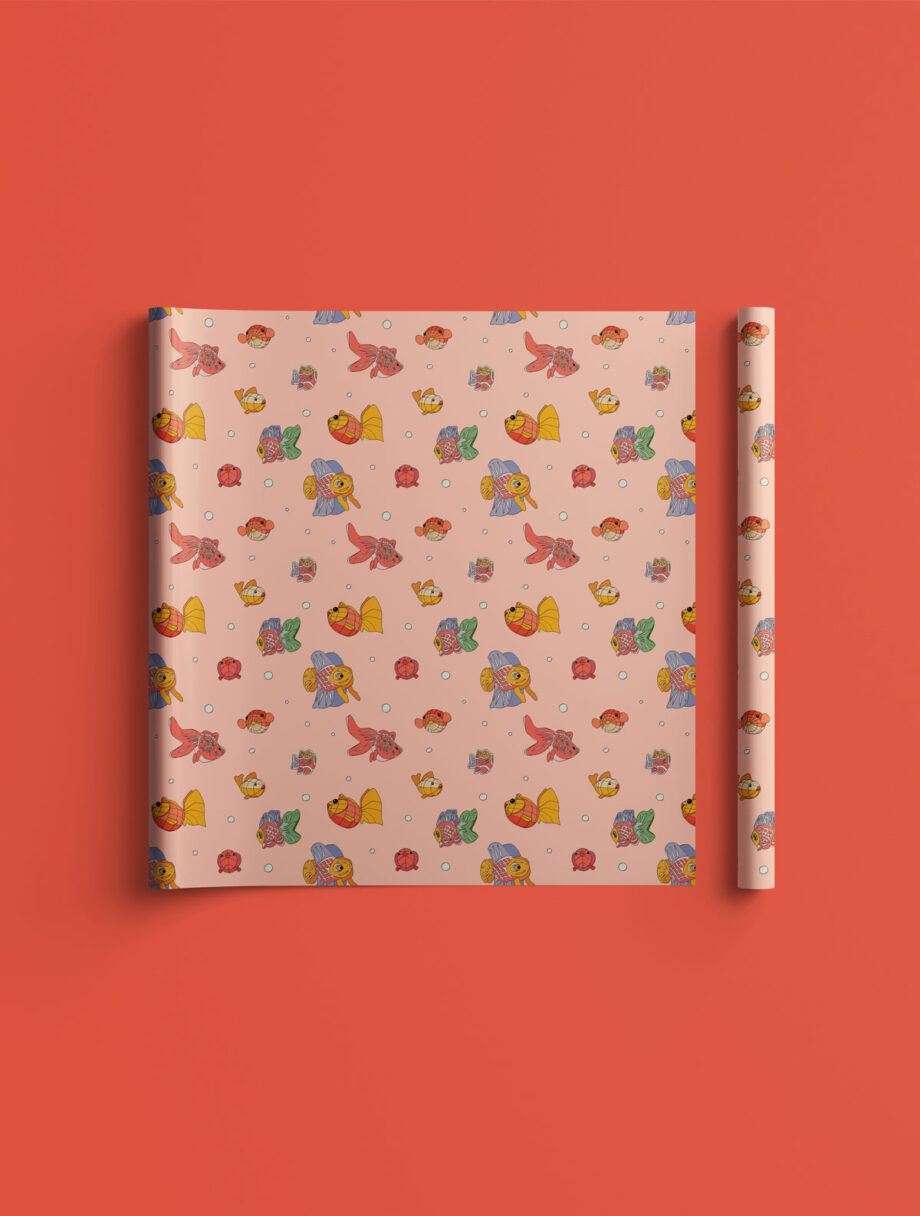 Gift Wrapping paper - 3 different sheets