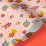 Lanterns – Gift wrapping paper – 3 sheets