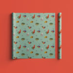 Papier cadeau - Set de 3 feuilles