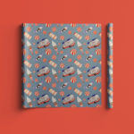 Papier cadeau - Set de 3 feuilles