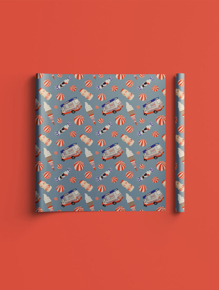 Gift Wrapping paper - 3 different sheets