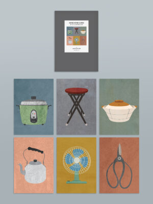 Cartes Hong Kong - Set de 6 cartes A6