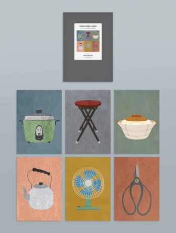 Cartes Hong Kong - Set de 6 cartes A6