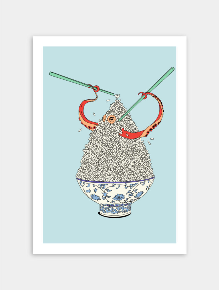 Illustration, tirage limité - Série poulpe 01 - In disguise