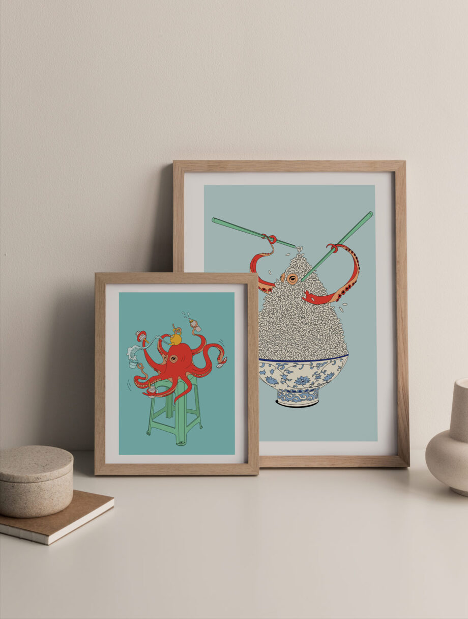 Octopus series art print – In disguise