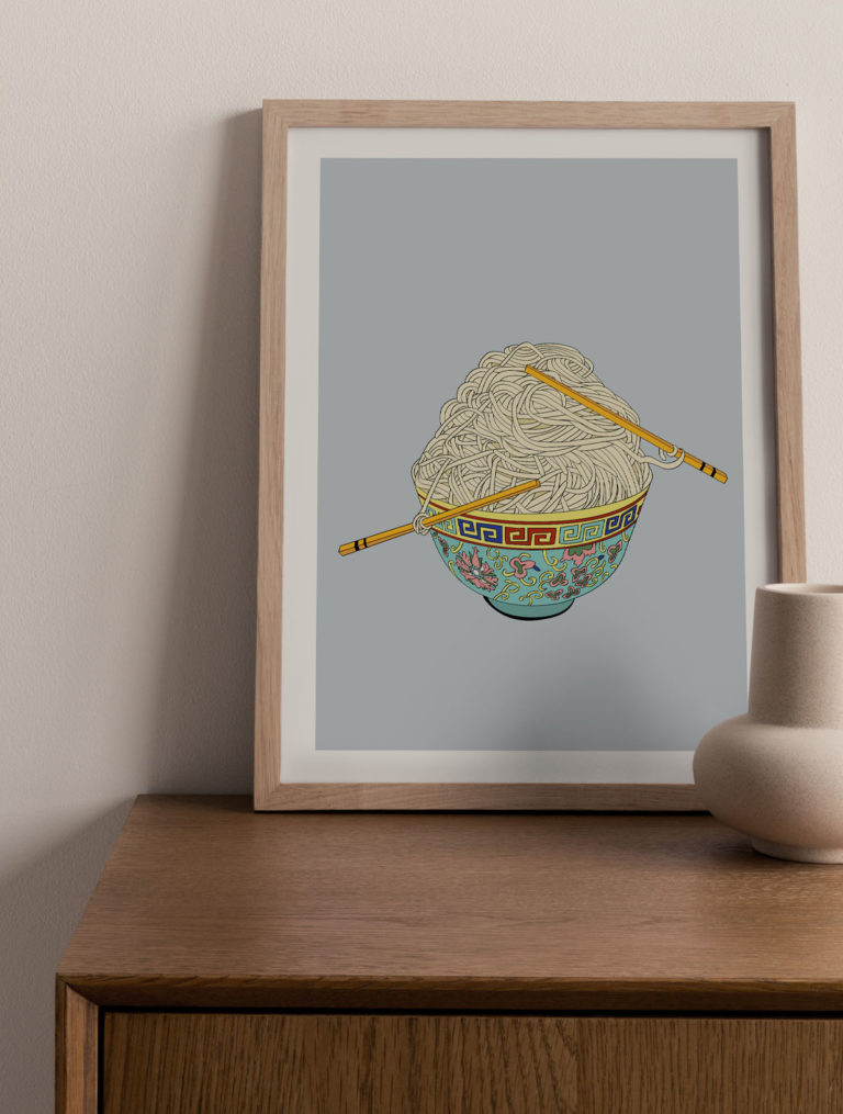 Fiery noodle series – Dreams of becoming Bruce