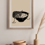 Illustration, tirage limité - Série méduses 03 - Unwinding