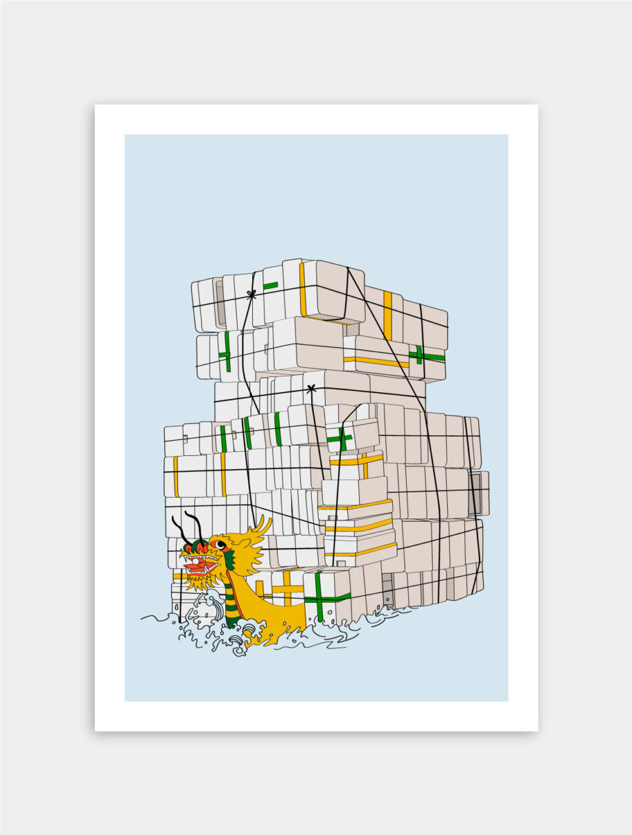 Styrofoam series – Whatever floats your boat
