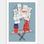 Styrofoam series – Balancing act