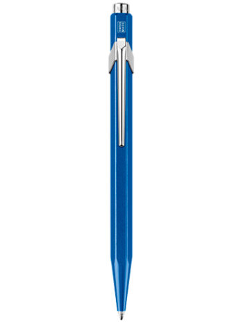 Caran d'ache - Stylo bille 849 bleu métallique