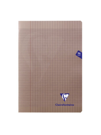 Cahier grands carreaux Mimesys - A4 - Pack de 2