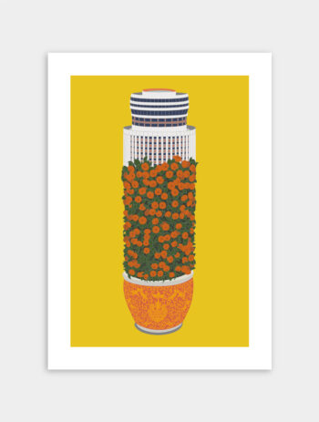 Illustration, tirage limité - Lucky Buildings - Hope Well