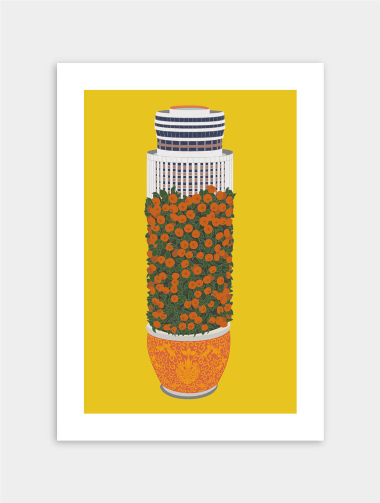 Illustration, tirage limité - Lucky Buildings - Hope Well