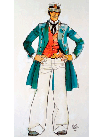 Affiche Corto Maltese – Hugo Pratt