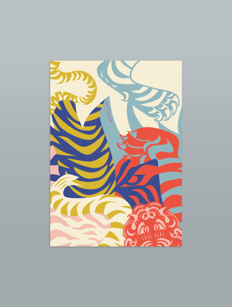 Roooaaar - Set de 6 cartes postales A6