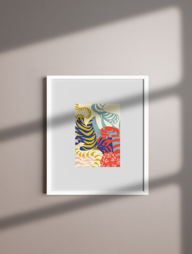 Roooaaar - Set de 6 cartes postales A6