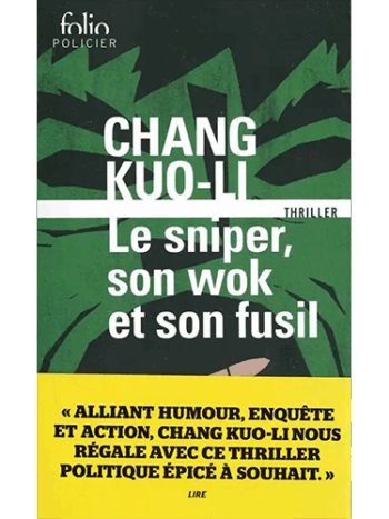 Le sniper, son wok et son fusil