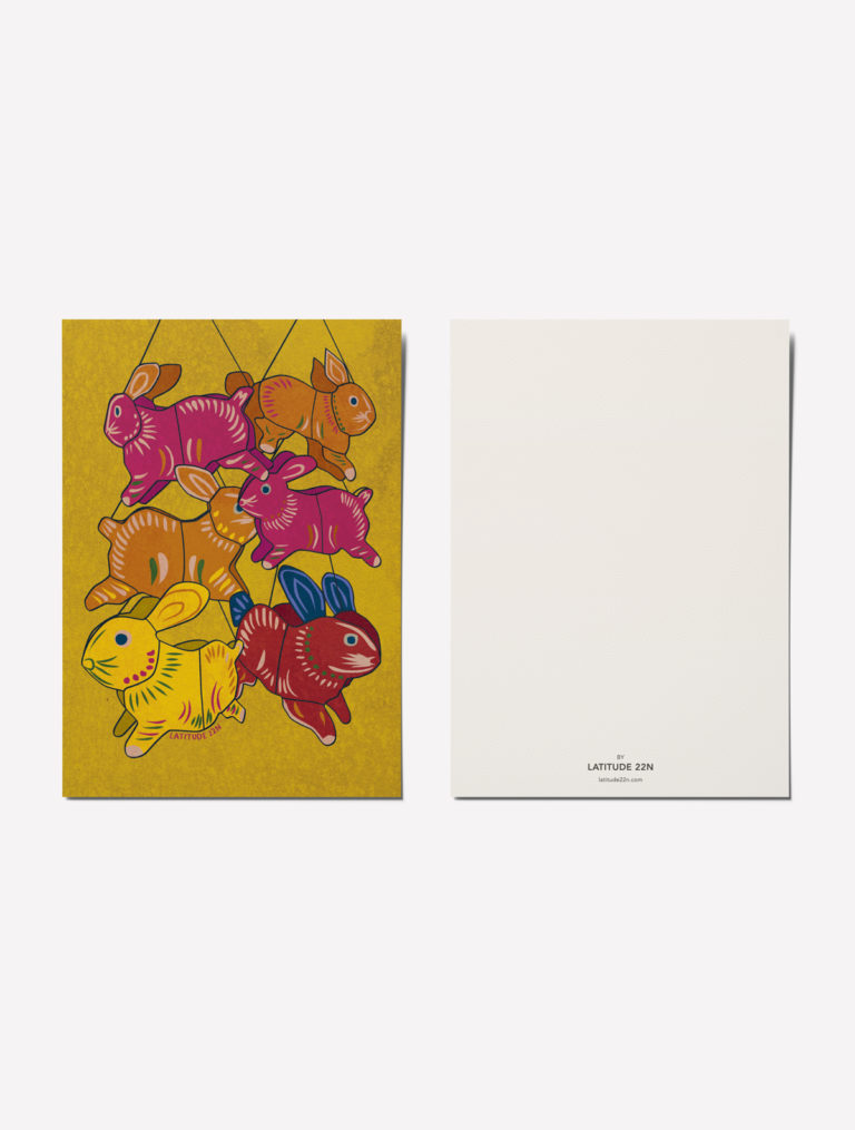 Hop Hop Hop! - Set of A6 cards