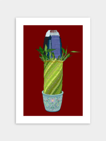 Illustration, tirage limité - Lucky Buildings - Imagination Forever Cheers or IFC