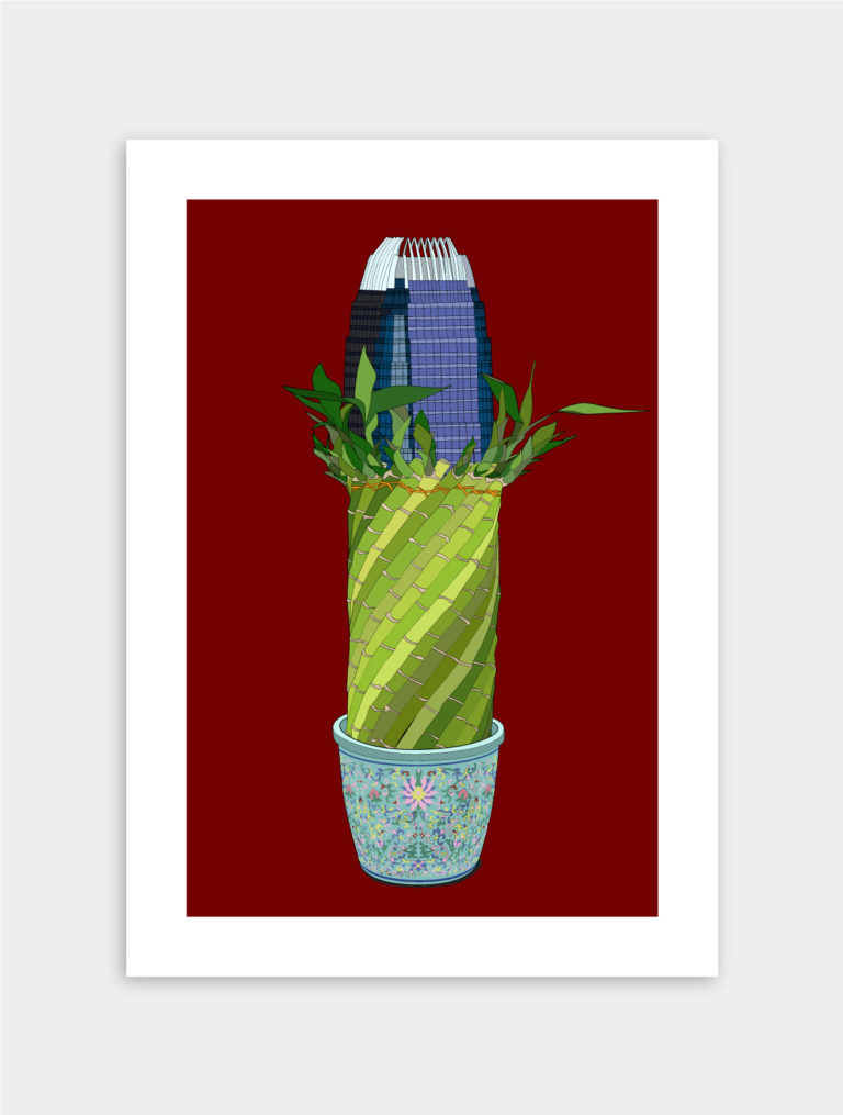 Illustration, tirage limité - Lucky Buildings - Imagination Forever Cheers or IFC