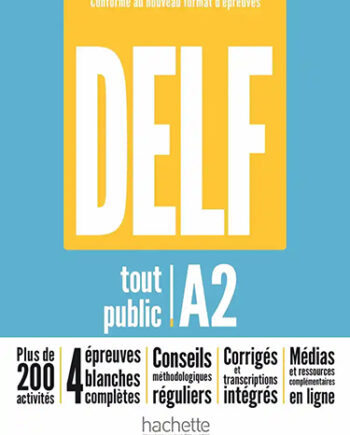 DELF tout public A2 - Conforme au nouveau format d'épreuves - Book + answers
