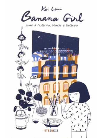 Banana Girl - Jaune à l'extérieur, blanche à l'intérieur