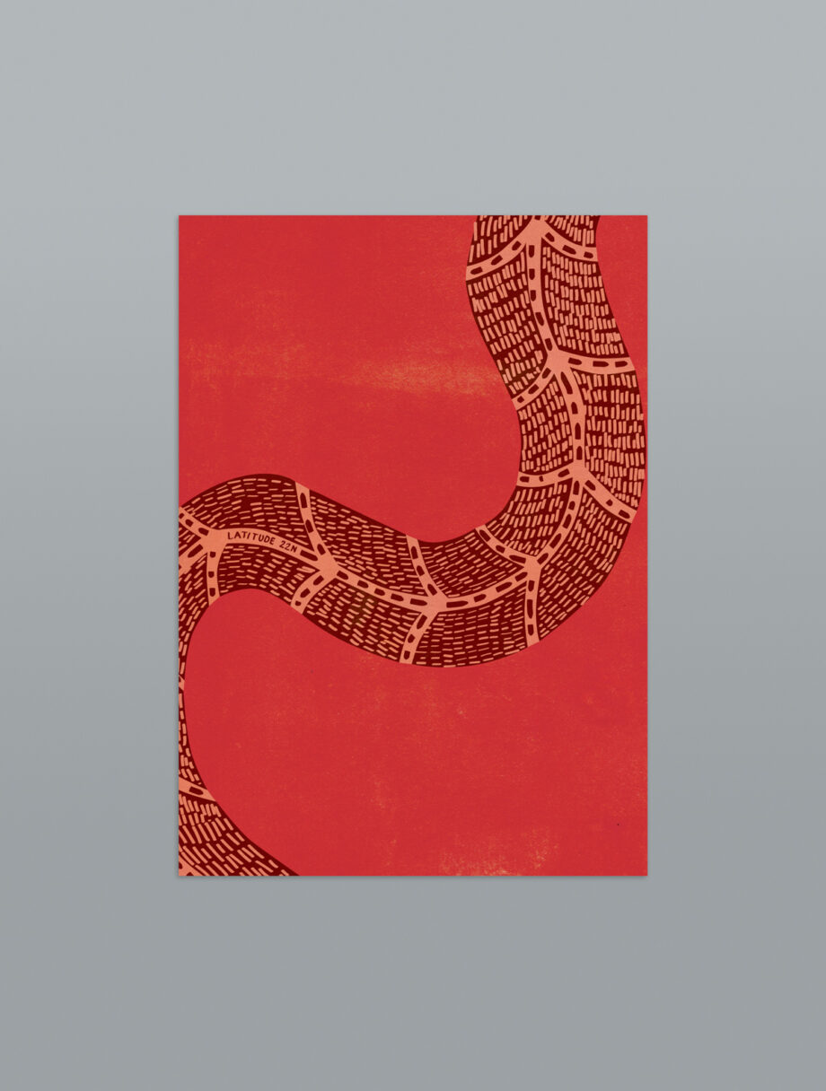 Slithering Snakes - Set de 6 cartes postales A6
