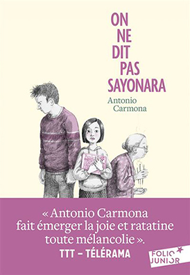Venez rencontrer Antonio Carmona, auteur invité par le Lycée Français International de Hong Kong dans le cadre du Prix Azimut pour son roman pour les 10-13 ans « On ne dit pas sayonara » le mardi 12 mai de 17h30 à 18h30 à Parenthèses.